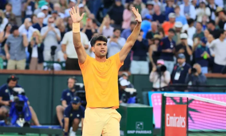 Carlos Alcaraz enfrenta a Daniil Medvedev por un cupo en la final de BNP Paribas Open
