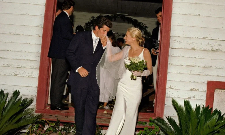 Carolyn Bessette-Kennedy’s Wedding Dress Made the Bias-Cut Slip Dress the Forever “Cool Girl” Bridal Gown