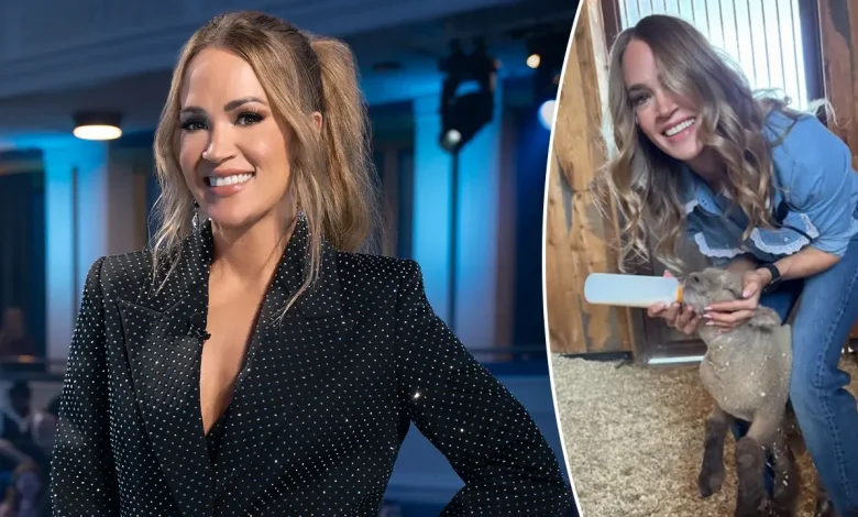 Carrie Underwood shares secret to raising grounded children on Tennessee farm