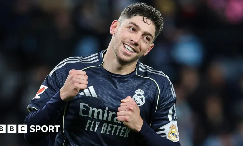 Celta Vigo 1-2 Real Madrid: Federico Valverde scores late winner to cut Barcelona lead in La Liga
