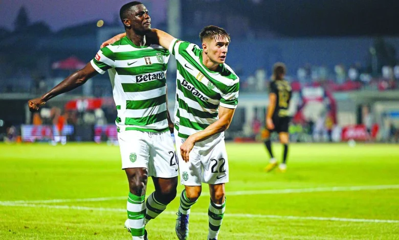 Certeza à esquerda e dúvida na direita: o onze provável do Sporting (fotogaleria)