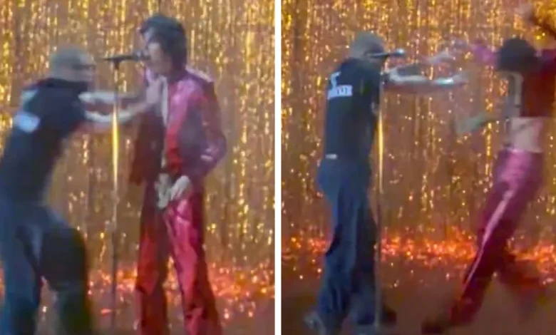 Chaos At Brit Awards As Singer Gets Pushed Off Stage Mid Performance In Viral Video
