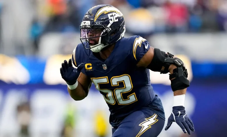 Chargers, Khalil Mack agree on one-year, $18 million fully guaranteed contract