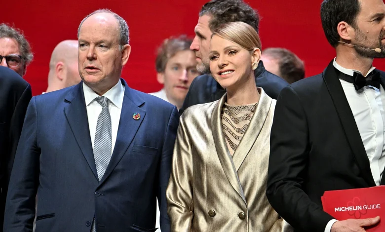 Charlène de Monaco, princesse en or entourée d’étoiles pour Michelin