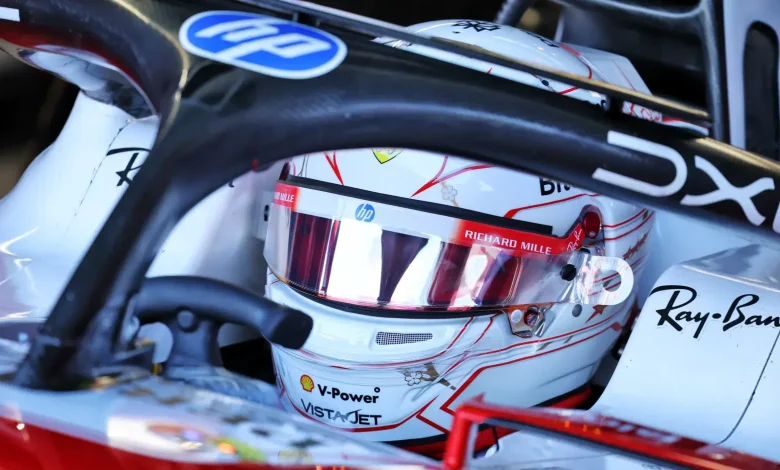 Charles Leclerc voices surprise after 'sweaty' run to F1 podium