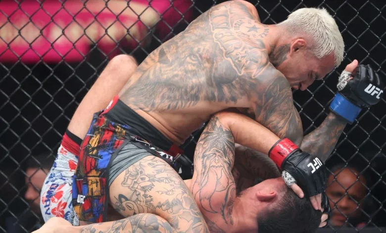 Charles Oliveira received a chorus of boos but he put on a dominant performance to win the UFC 326 main event