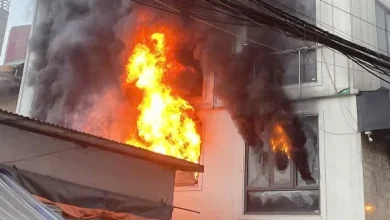 Cháy nhà 6 tầng ở Hà Nội, 7 người thoát nạn