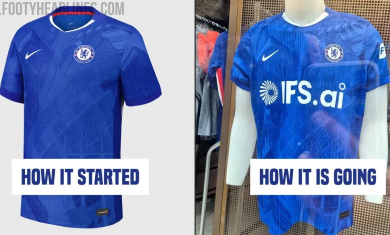 Chelsea 25-26 Kit Overloaded with Logos After Clean Start