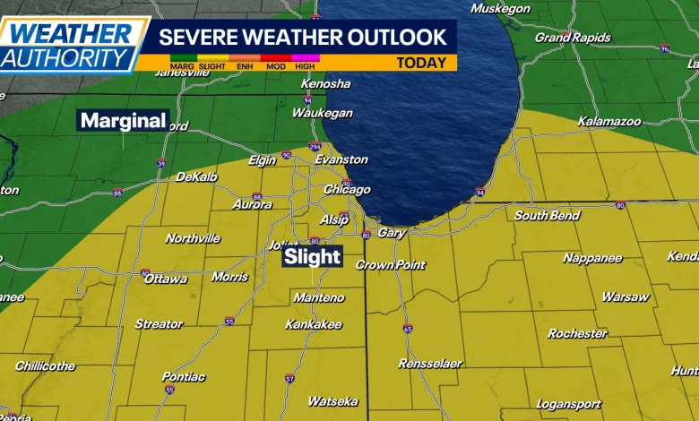 Chicago weather: Strong to severe storms today followed by accumulating snow overnight and Monday