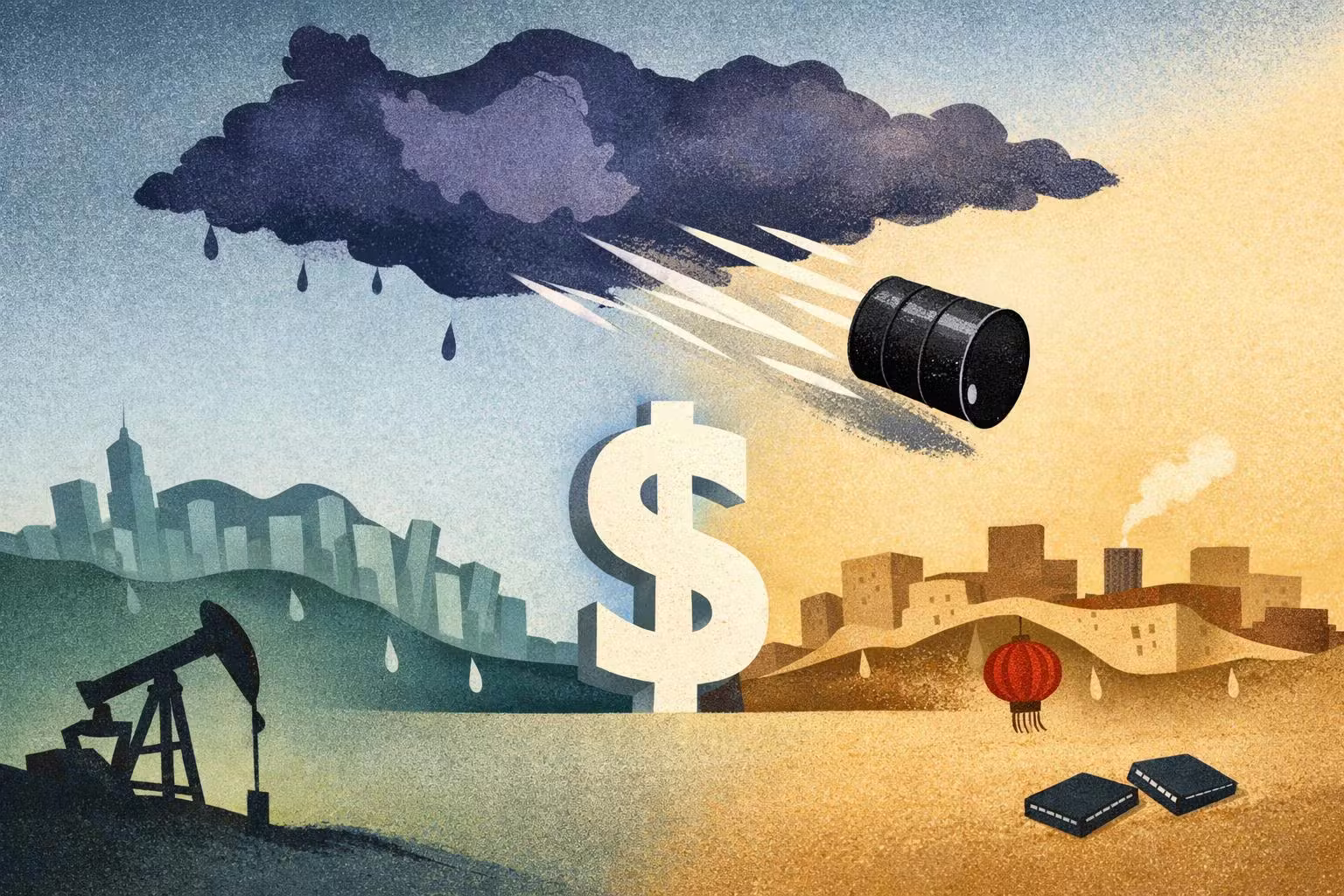 China And Hong Kong Stocks Slid As War Jitters Hit Asia