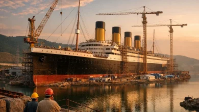 China Begins Construction of a Full-Scale Replica of the Titanic