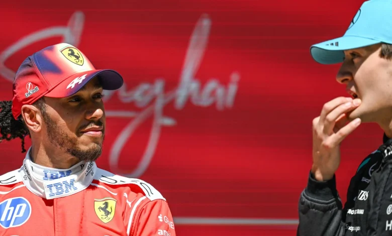 Chinese GP: Lewis Hamilton makes cryptic message engine claim as Kimi Antonelli, George Russell lock out front row
