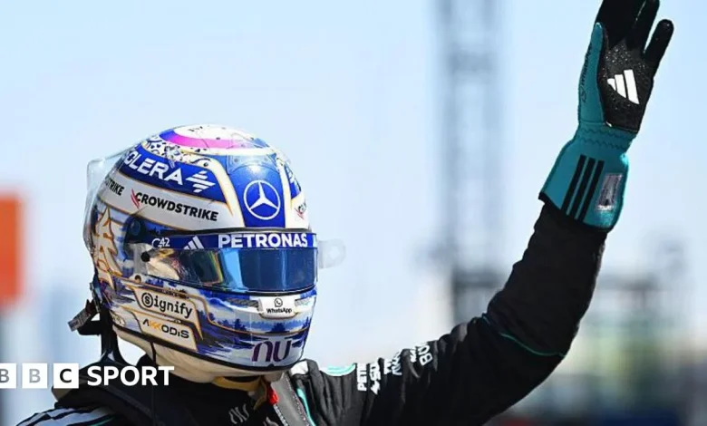 Chinese GP sprint 2026: Russell wins eventful race