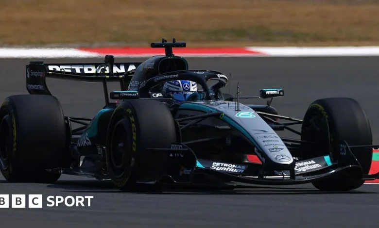 Chinese Grand Prix 2026: George Russell tops practice