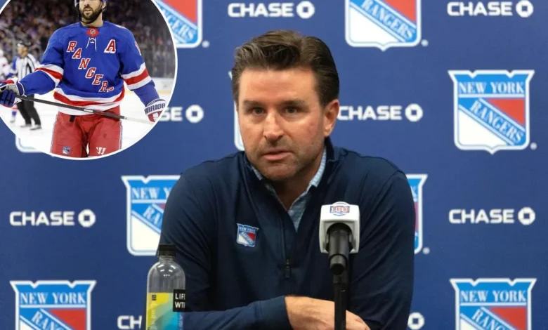 Chris Drury's Rangers trade deadline approach makes one thing clear about retool 2.0