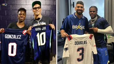 Christian Gonzalez, DeMario Douglas enjoy France-Brazil friendly at Gillette Stadium