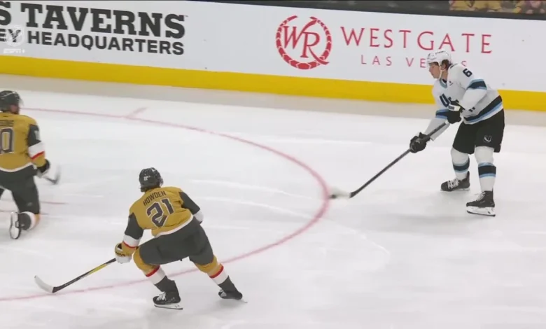 Clayton Keller with a Goal vs. Vegas Golden Knights