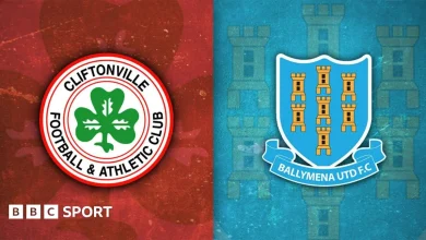 Cliftonville v Ballymena United - Text updates & in-play clips