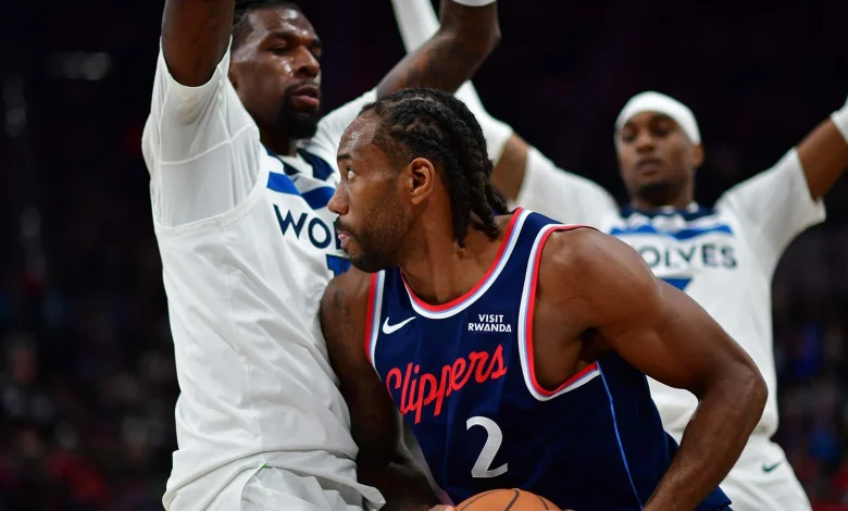 Clippers, Timberwolves fight after Kawhi Leonard's nuclear game