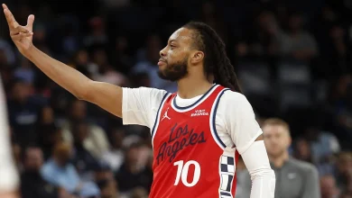 Clippers immediately helped Darius Garland snap his ugliest stat from Cleveland