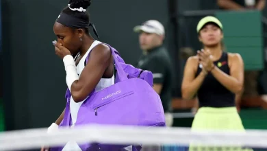 Coco Gauff retires injured for only second time in her career against Alex Eala at Indian Wells