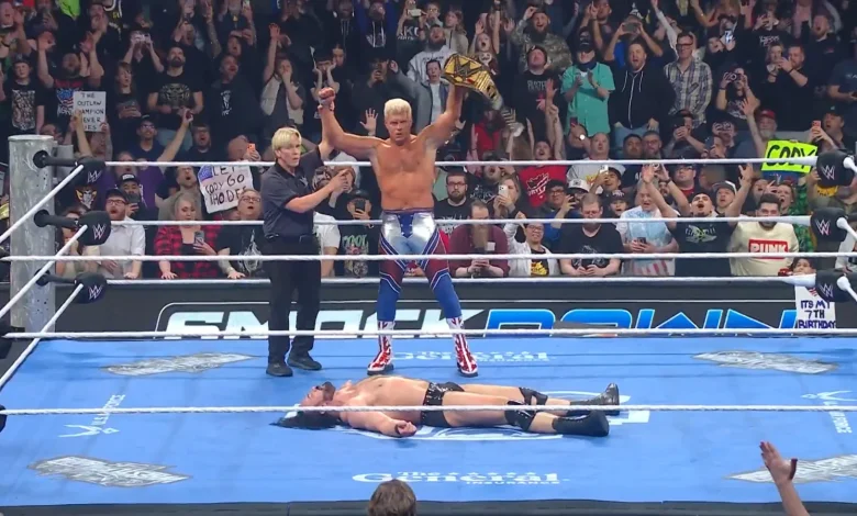 Cody Rhodes Defeats Drew McIntyre, Regains Undisputed WWE Championship On SmackDown