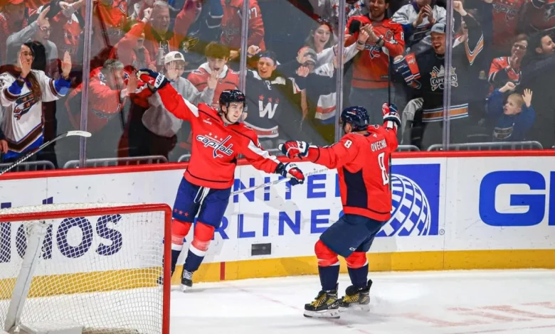 Cole Hutson scores first NHL goal in Washington Capitals debut: ‘I don’t know if you could have drawn up a better first game’