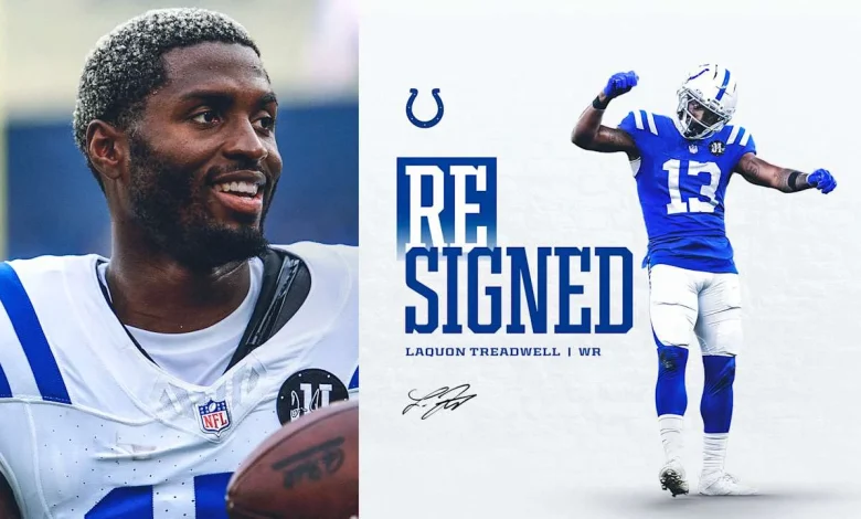 Colts re-sign WR Laquon Treadwell
