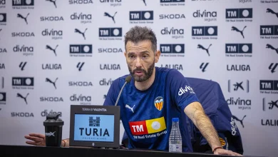 Corberán: “We are aware of the importance that Mestalla will have”