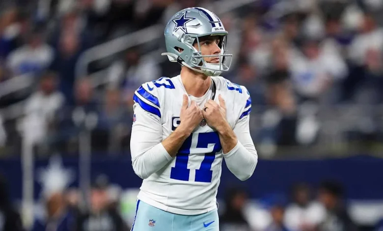 Cowboys place second-round, $5.76 million tender on kicker Brandon Aubrey 