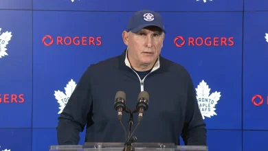Craig Berube on the message to William Nylander after three games without a goal: "Are you a playmaker now, or are you going to shoot?"