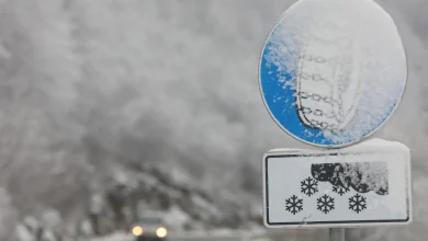 Croatia has been hit by a severe snowstorm with a red alert