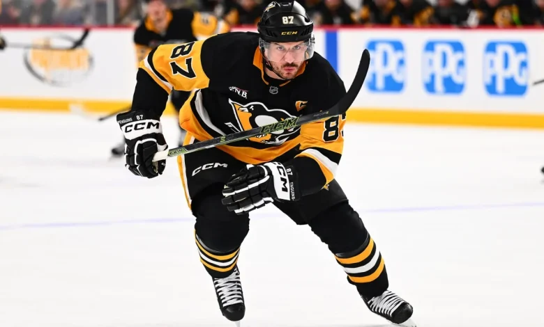 Crosby day to day for Penguins with lower-body injury