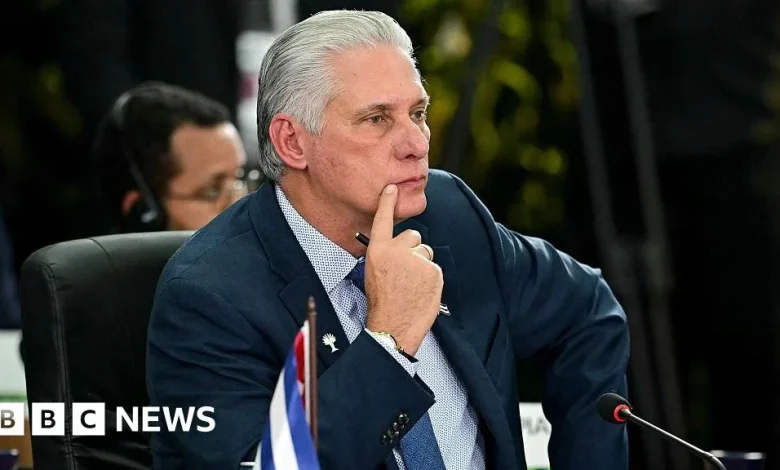 Cuba confirms negotiations with US as country faces effects of oil blockade