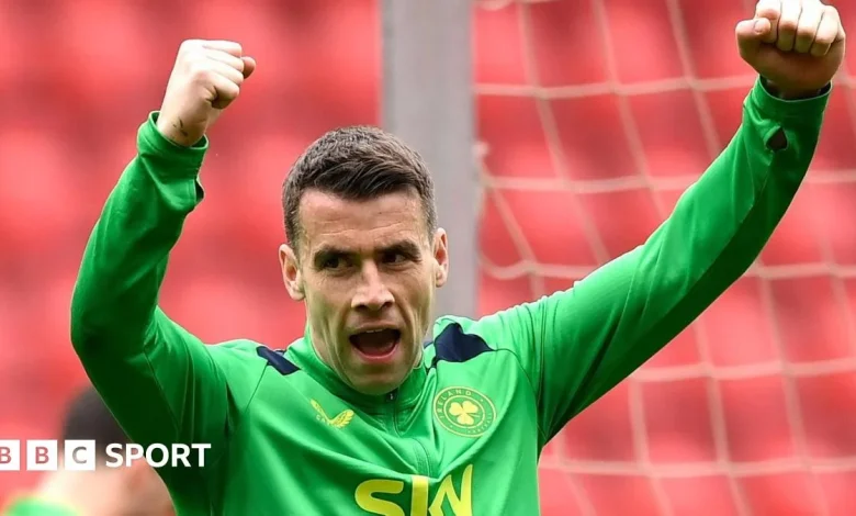 Czech Republic v Republic of Ireland: Seamus Coleman sets tone for resurgent Irish before Prague play-off