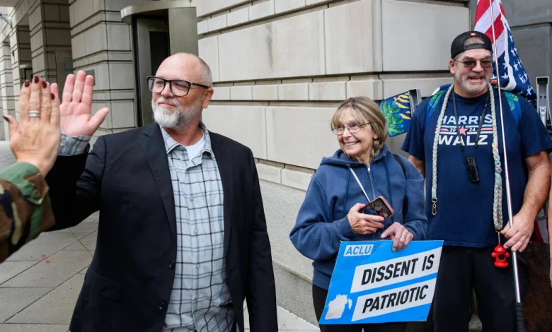 DOJ drops case against veteran arrested after burning American flag near White House