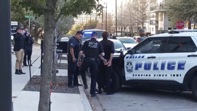 Dallas police detain masked man near Ken Paxton's watch party