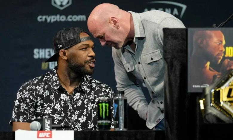 Dana White erupts over repeated Jon Jones questions about UFC White House: ‘Who gives a sh*t?’