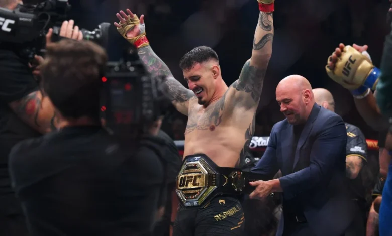 Dana White reacts to Tom Aspinall signing with Eddie Hearn for representation