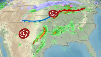 Dangerous storms erupt across central US with significant tornado threat and huge hail