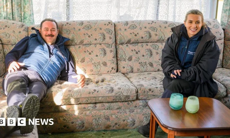 Danny Dyer caravan show puts Isle of Sheppey in limelight