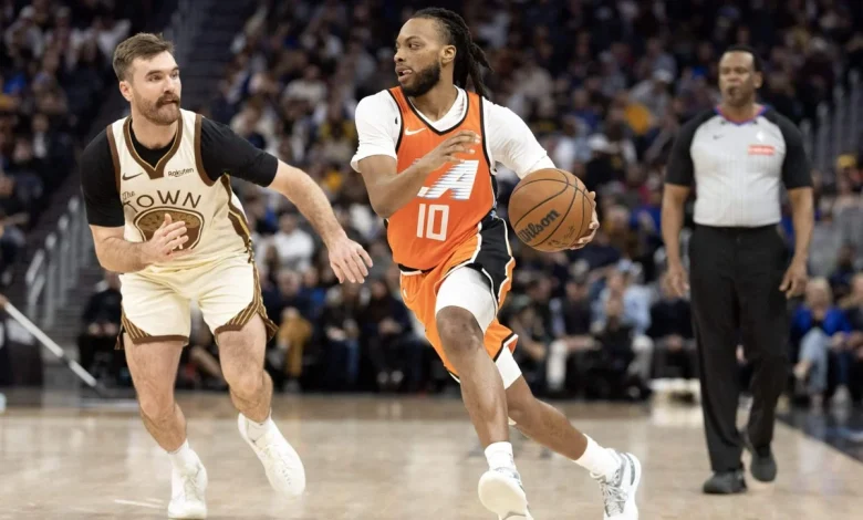 Darius Garland eases into Clippers debut, then helps lead comeback win