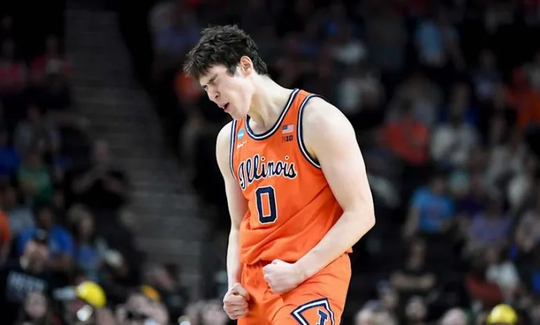 David Mirkovic perfectly sums up the feeling of Illinois making it to the Sweet 16