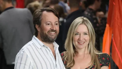 David Mitchell's two kids with famous wife who became a mother again aged 51