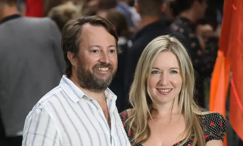 David Mitchell's two kids with famous wife who became a mother again aged 51
