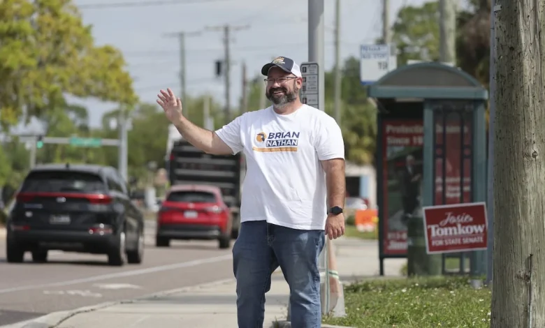 Democrat leads by razor-thin margin in Tampa special state Senate election