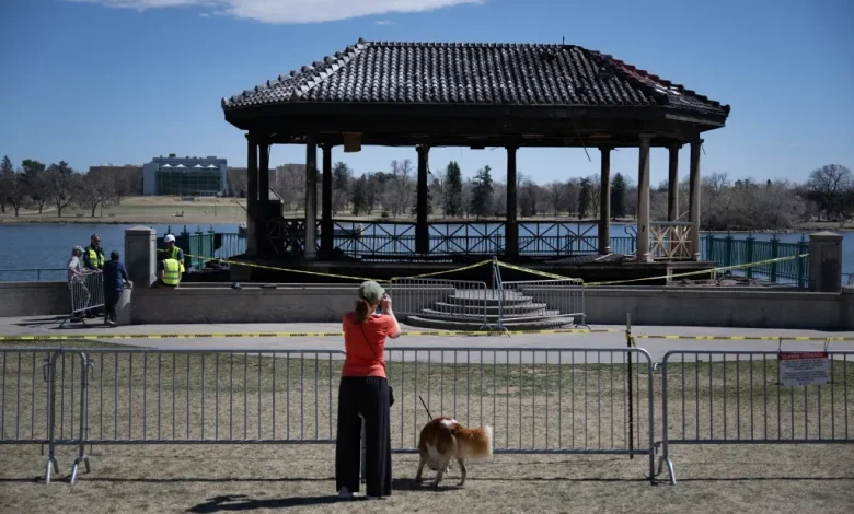 Denver’s 97-year-old City Park bandstand ‘a total loss’ after overnight fire