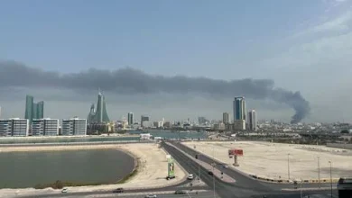 Departure flights for military families in Bahrain paused following attacks on US naval base