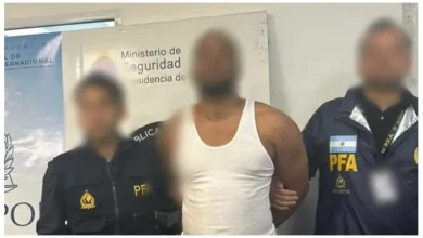 Detuvieron en Ezeiza a "Emerson", buscado por Interpol y vinculado al crimen organizado internacional