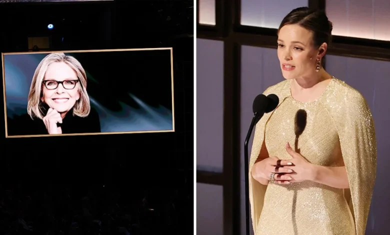 Diane Keaton Honored During Oscars In Memoriam Segment